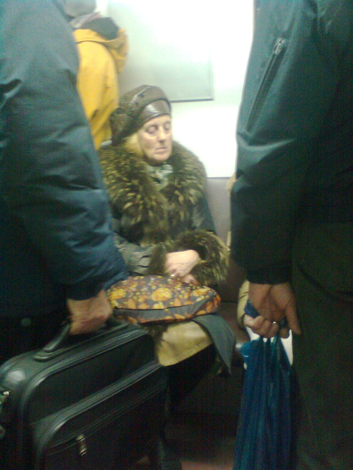 Питерское метро. Художник. Фотограф