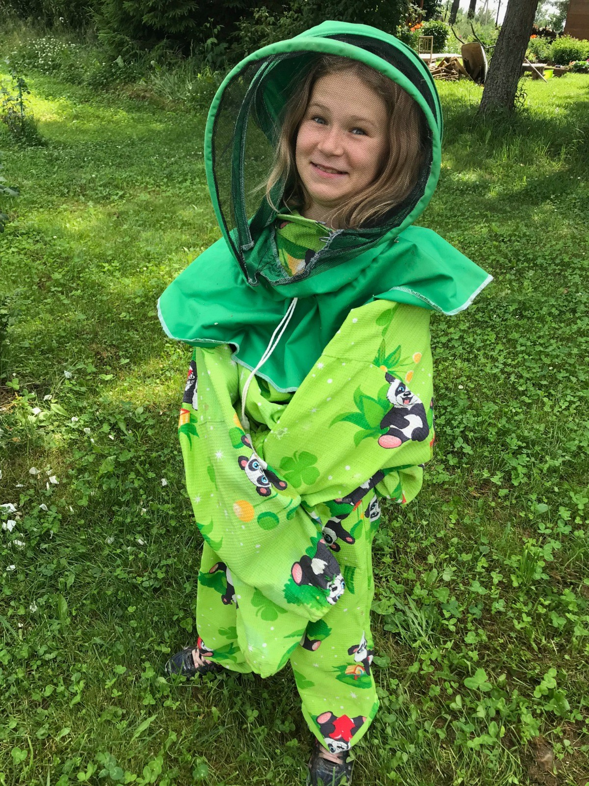 Дочка с внуками на экоферме. Эко отдых в Подмосковье в эко-отеле Марии Гиппенрейтер