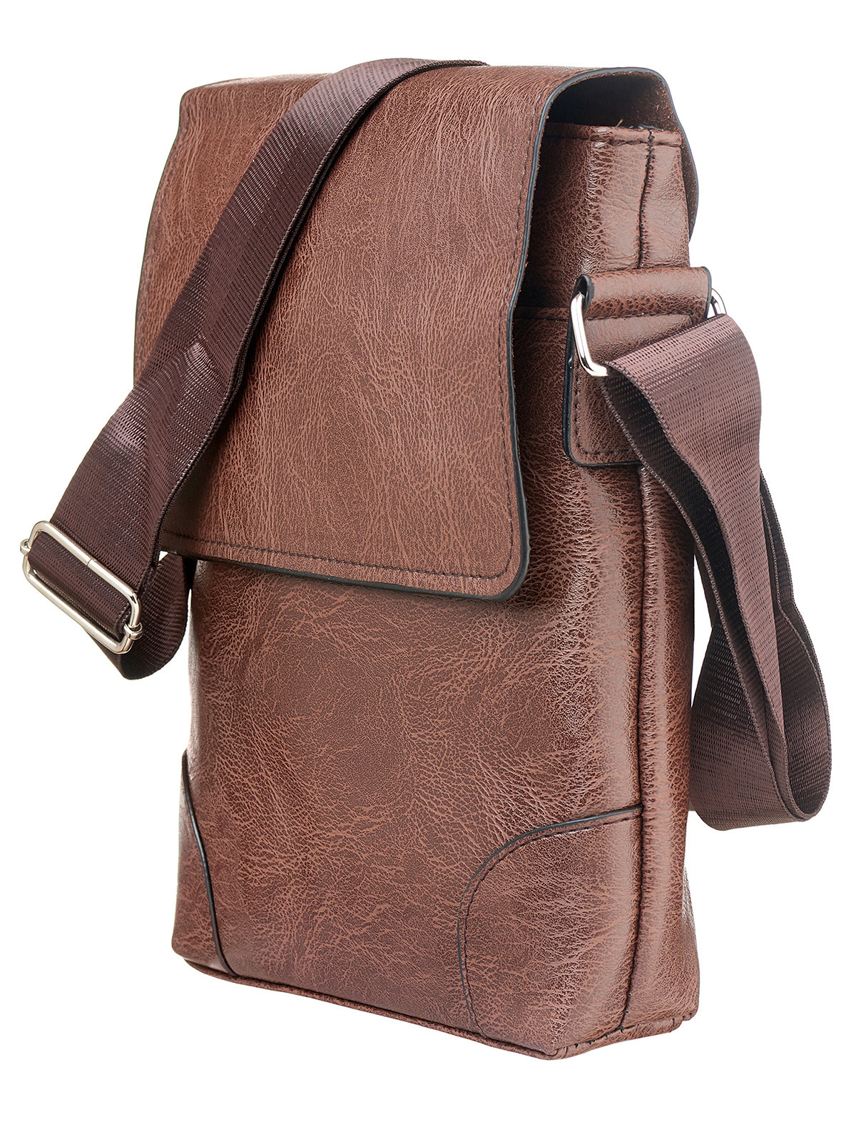 Сумка мужская кожаная - фотосъемка на белом фоне для Ozon