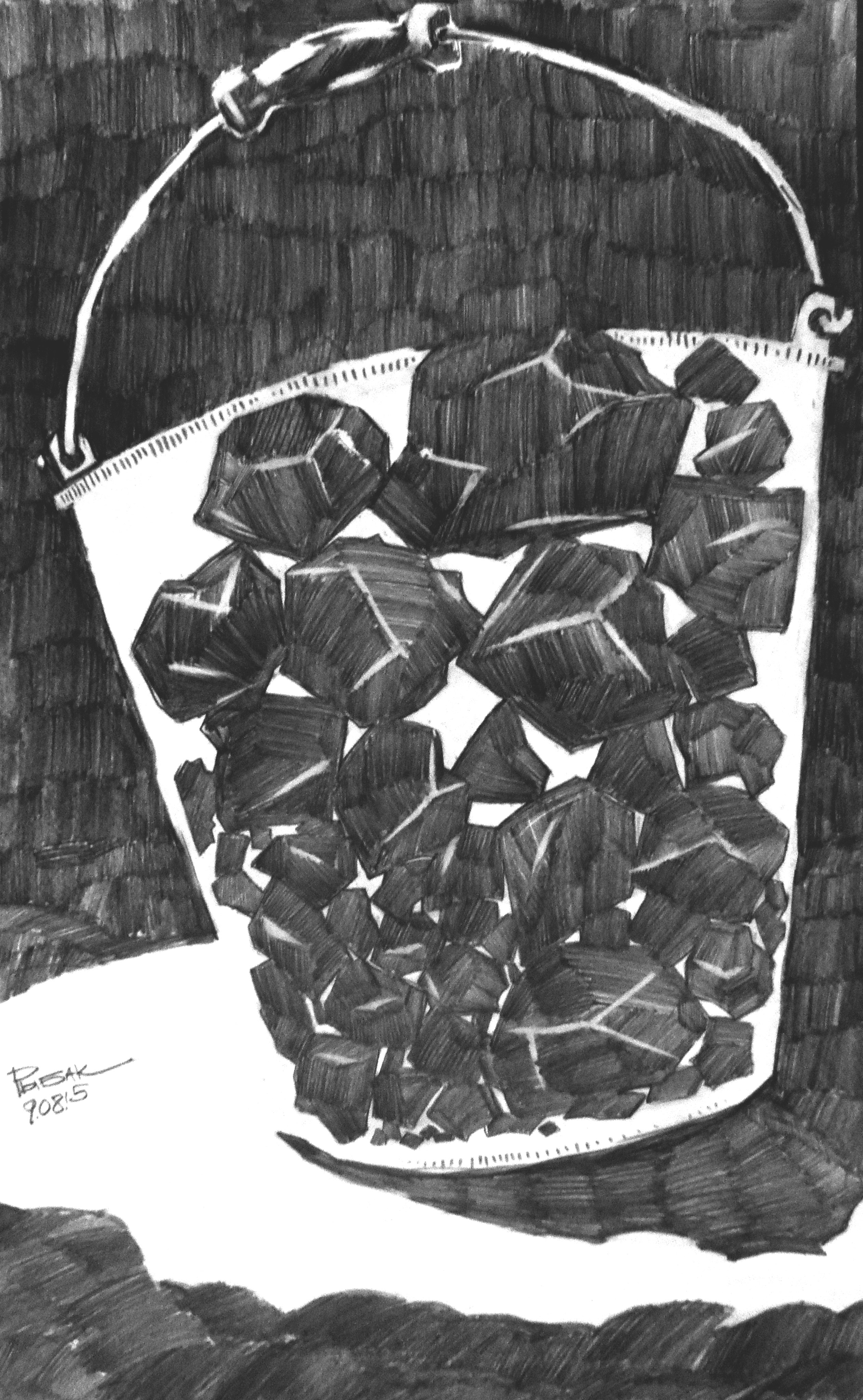 Графика 2015. Художник Рыбак Николай