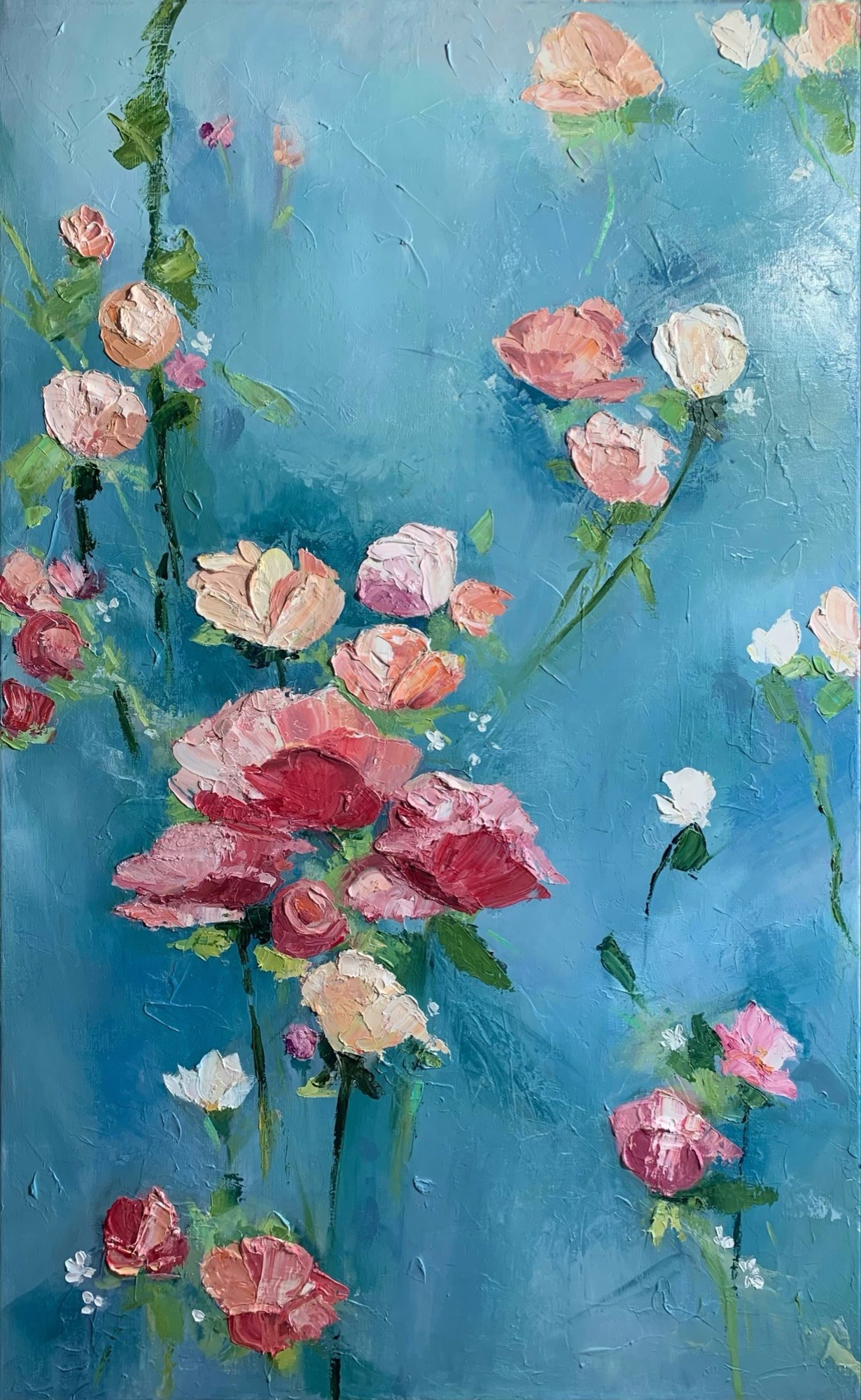 Цветы. Художник Огородникова Татьяна