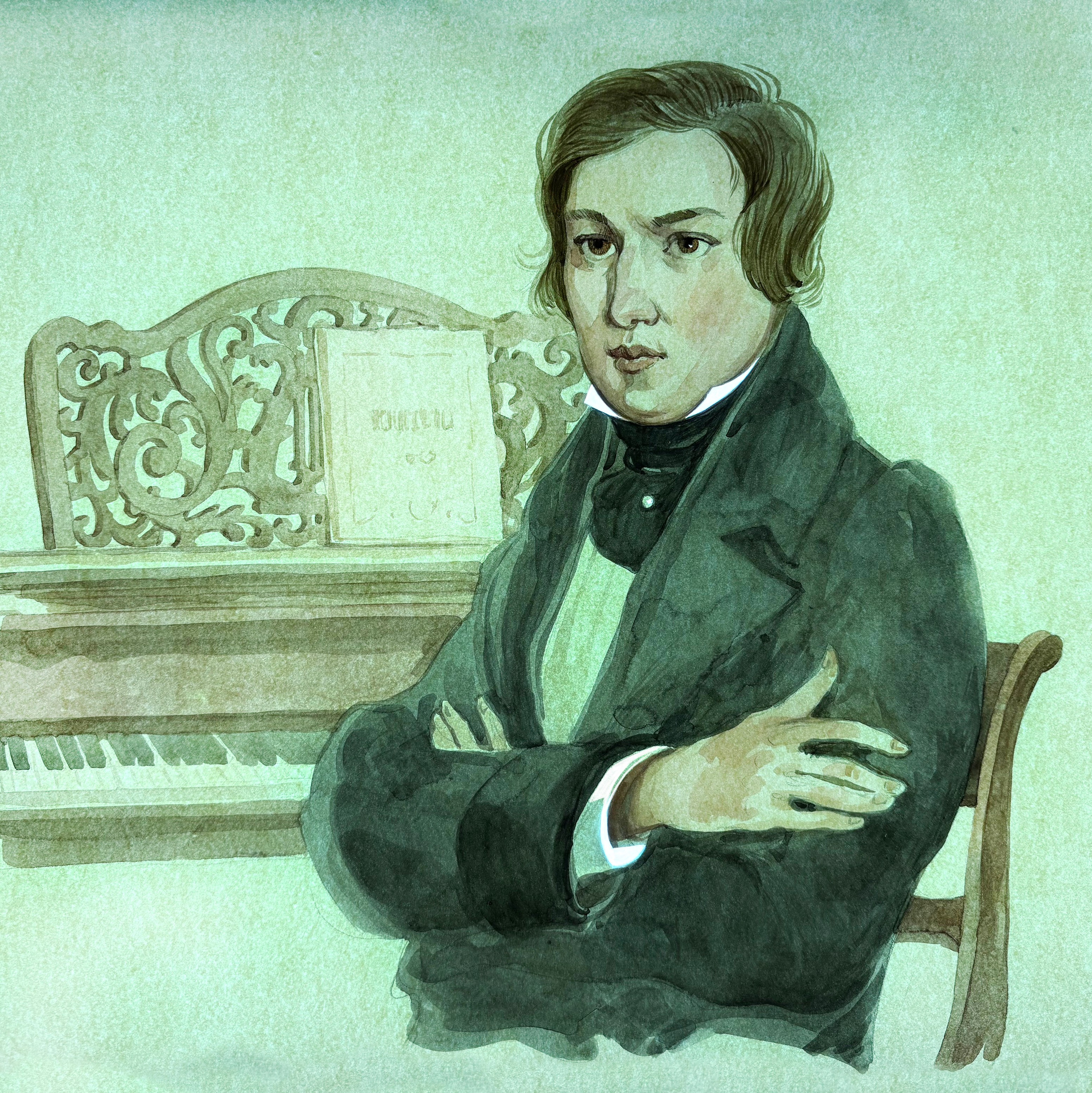 ОКОЛО МУЗЫКИ. Artist Anna Khopta. Oil and Acrylic Paintings. Moscow