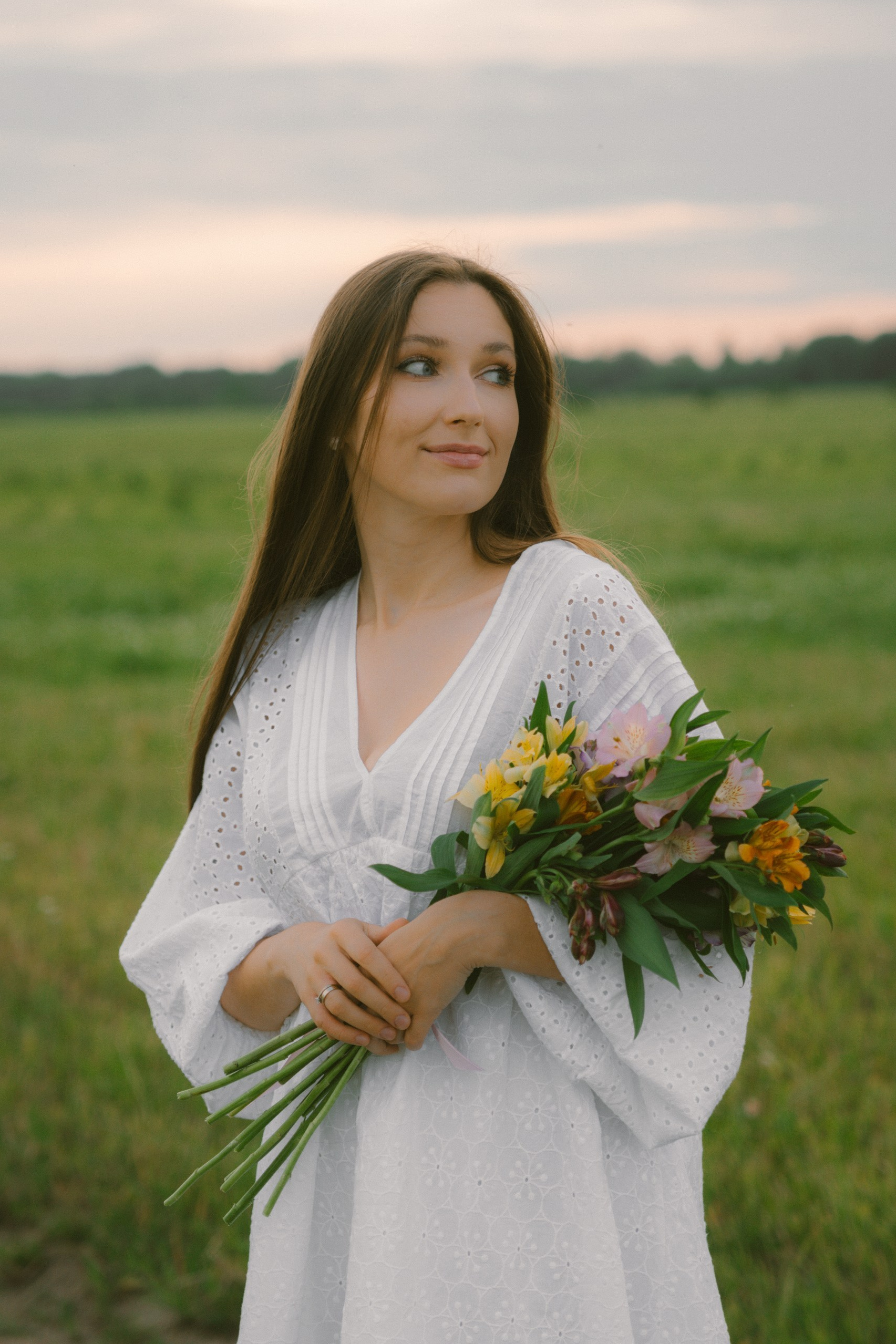 Парная фотосессия за городом. Фотограф в Санкт-Петербурге Федосова Елизавета