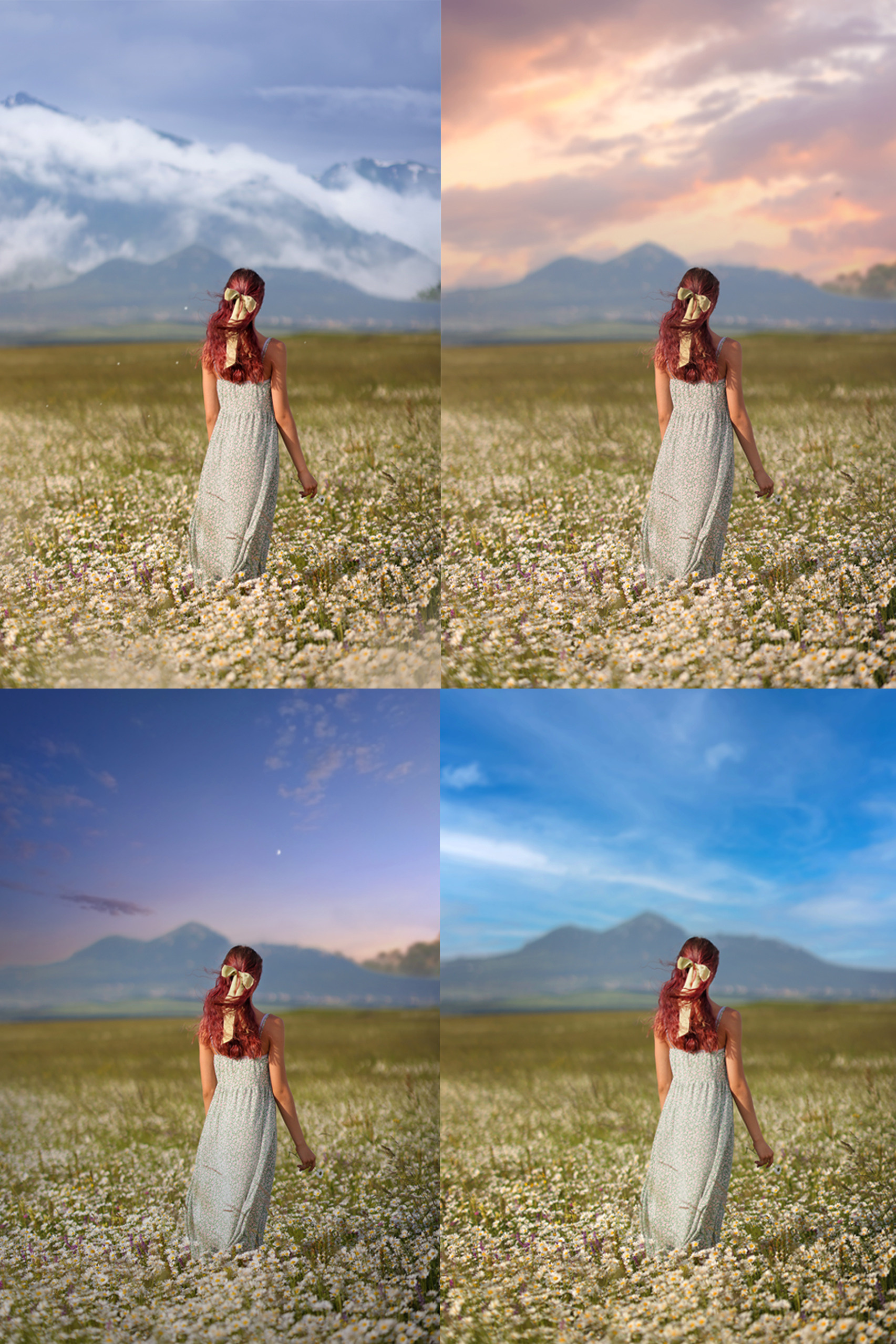 Живописные фоны неба. Главная