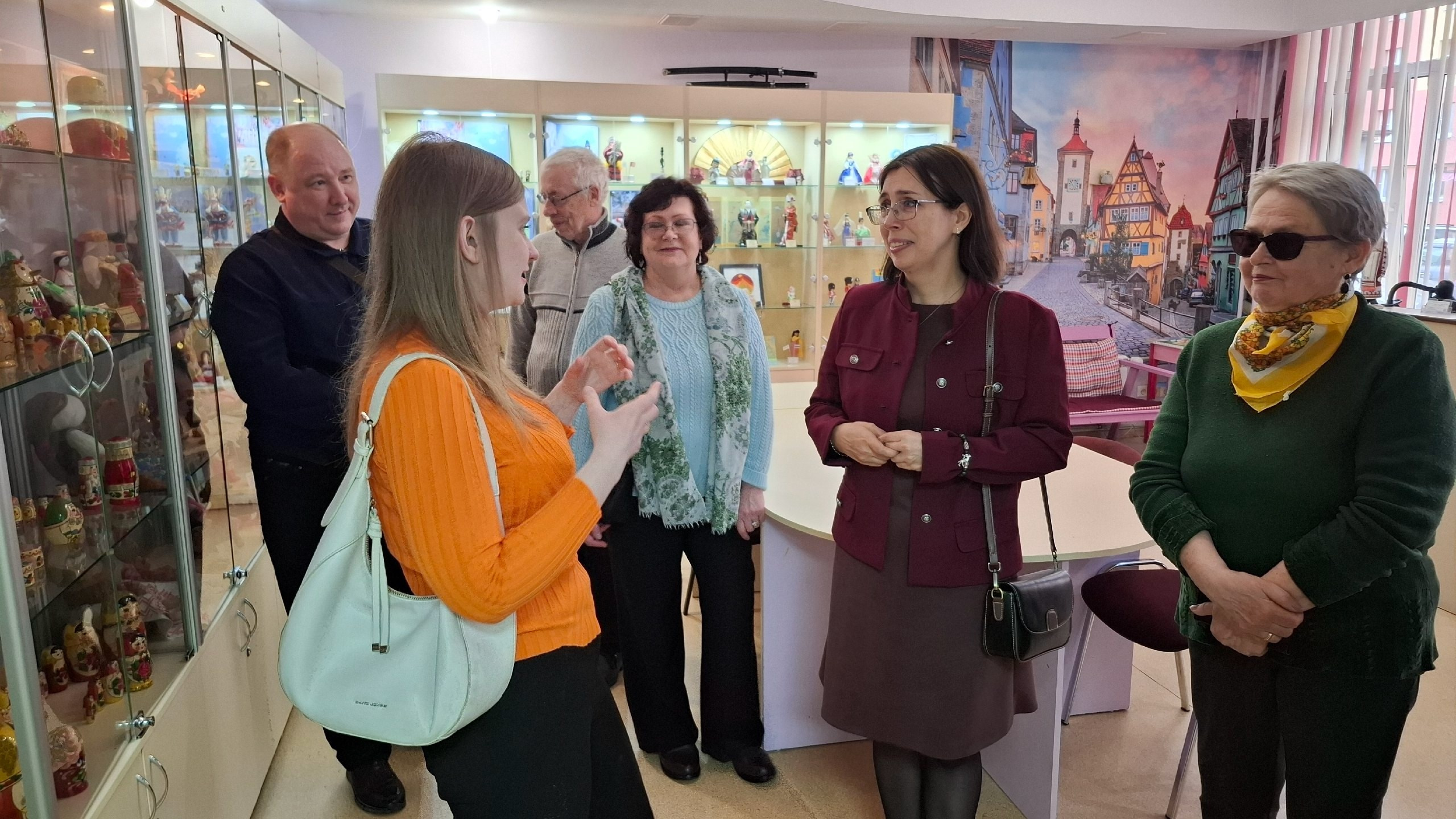 Центр семейного чтения. Художник Марина Новосельская