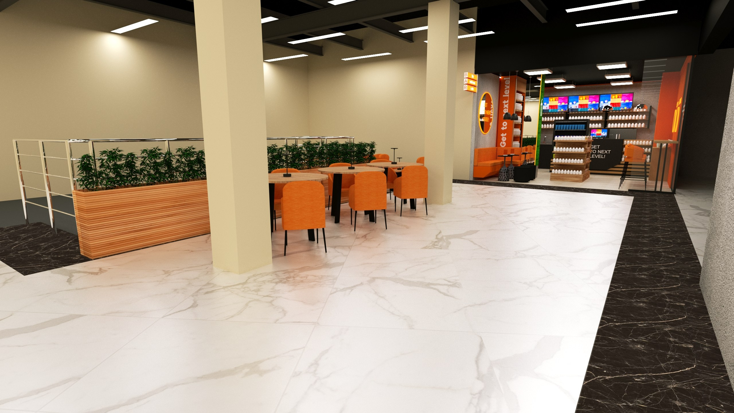 Визуализация магазина спортивного питания