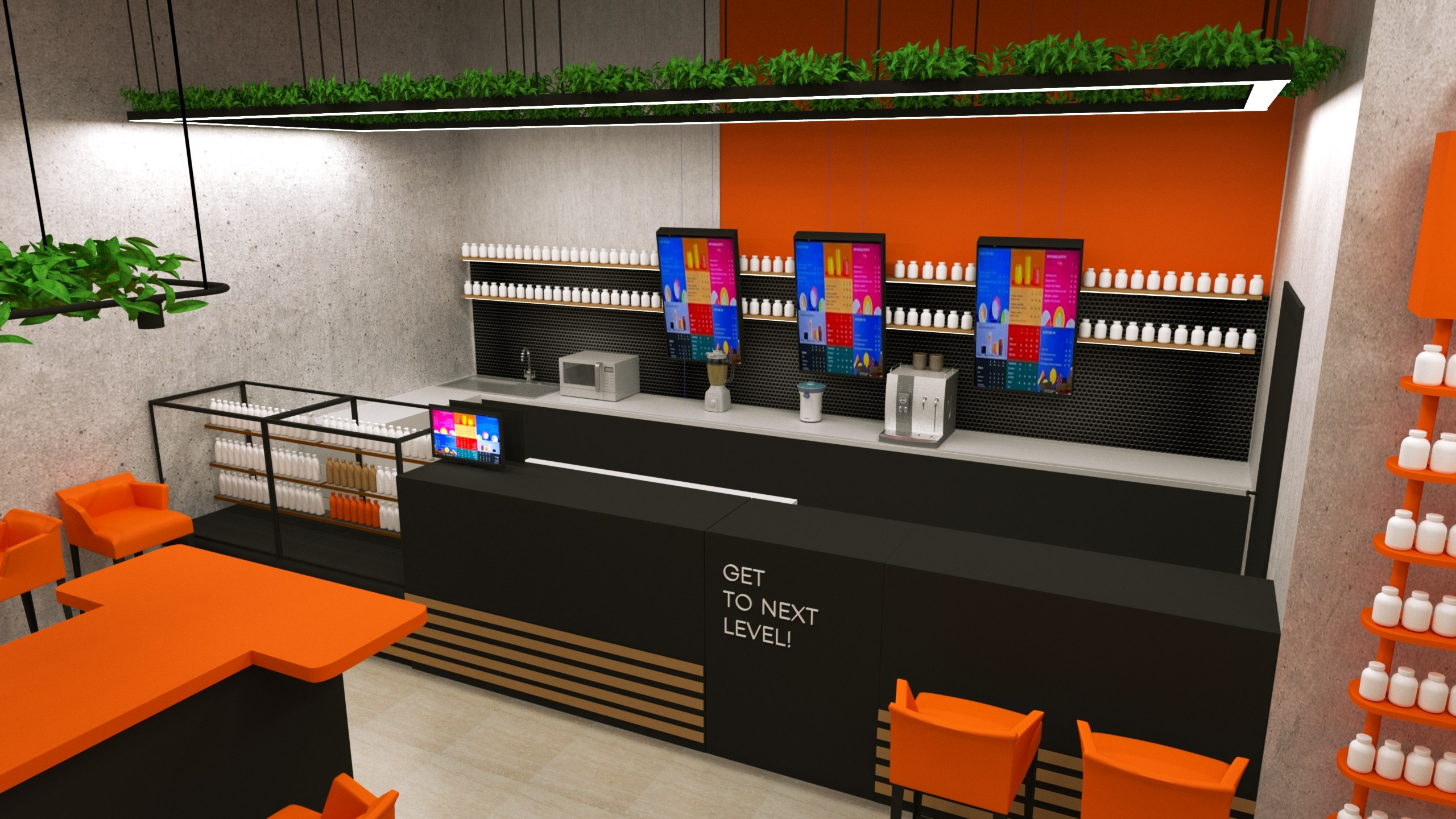 Визуализация магазина спортивного питания