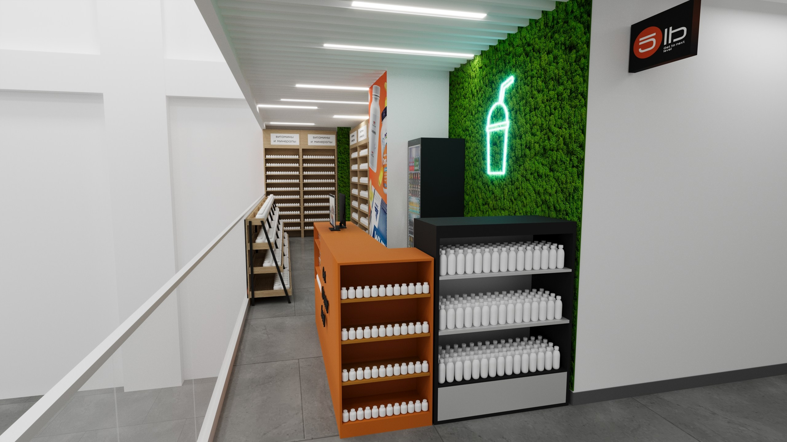 Визуализация магазина в торговом центре