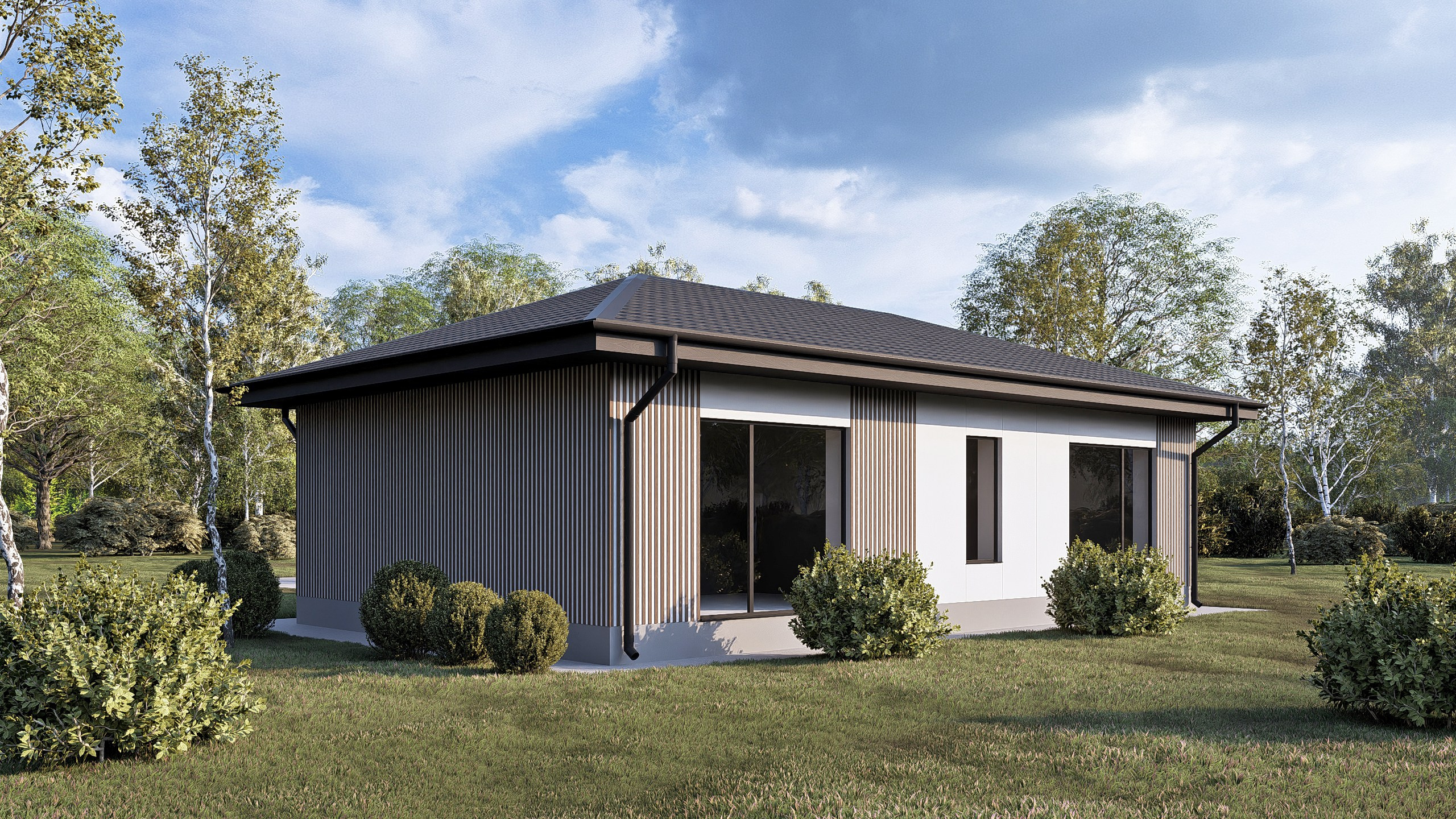 Домокомплект "КомбиДом 105", входная группа.