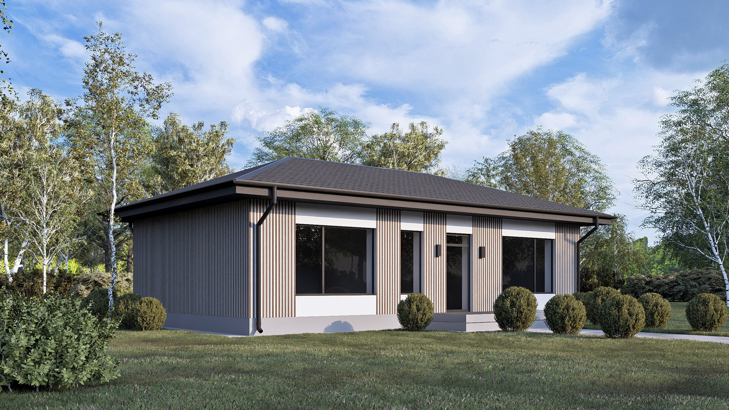 Быстровозводимое жилье серии "КомбиДом", под ключ, в Воронеже