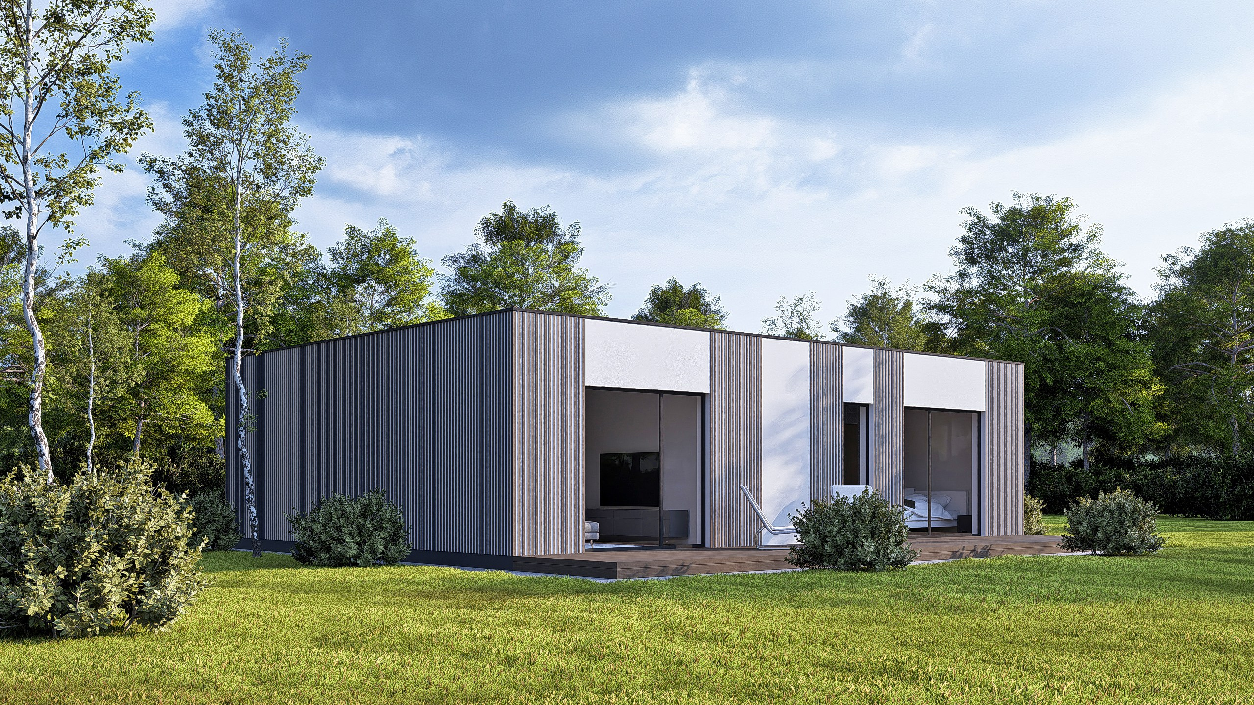 Прочный и надежный дом серии БыстроДом 120 от ГК "БыстроДом"