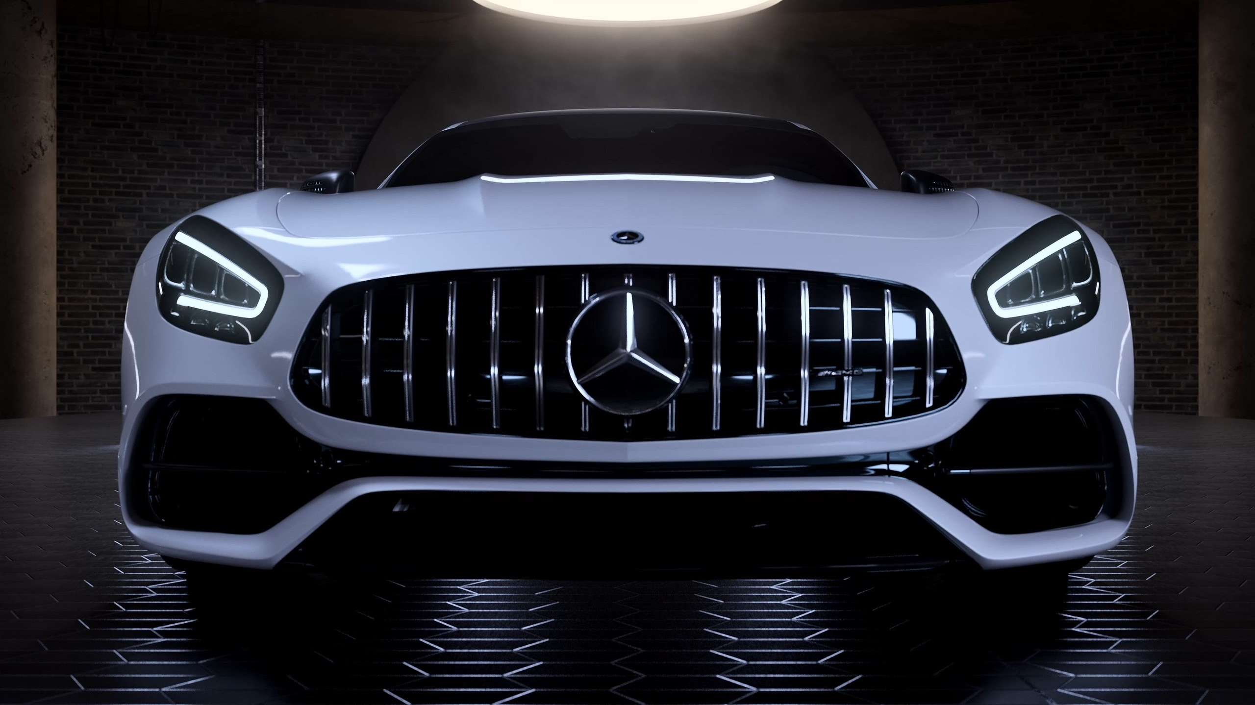 Автомобильный CGI-проект — 3D-визуализация Mercedes. 3D моушн дизайнер и CG-художник — визуализация, VFX | Павел Пермяков