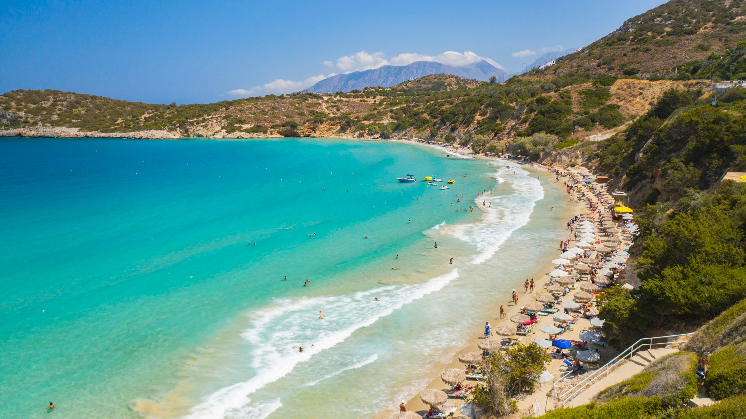 Пляж Вулисма на Крите