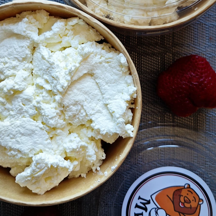Домашний творог, 5-7% жирности из свежего молока. Сделаем для вас!