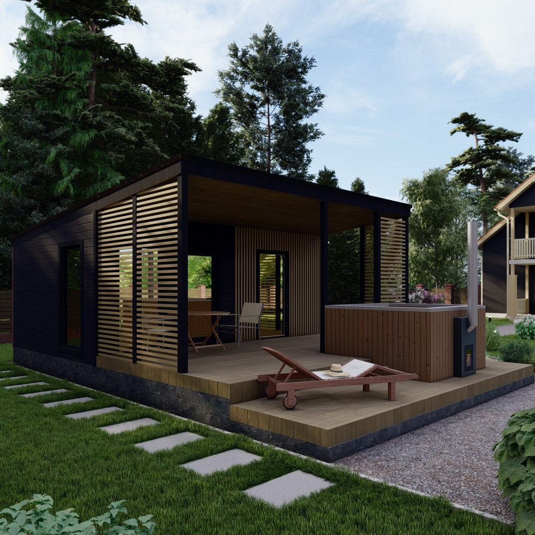 Гармония Премиум. Строительство модульных бань