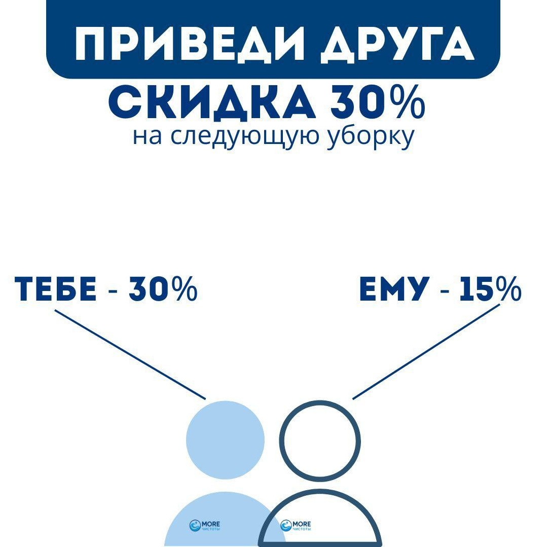 Акции. Честная клининговая компания Владивостока MORE чистоты