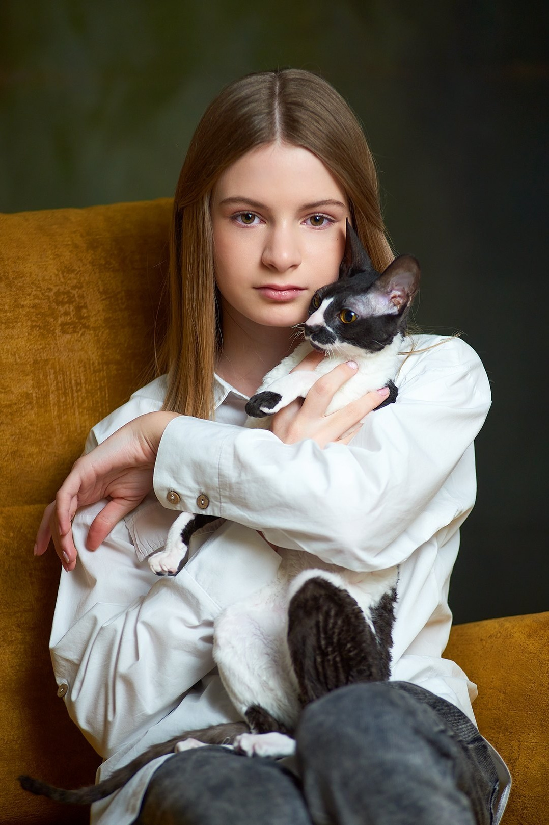 Портретная домашняя съёмка в Омске