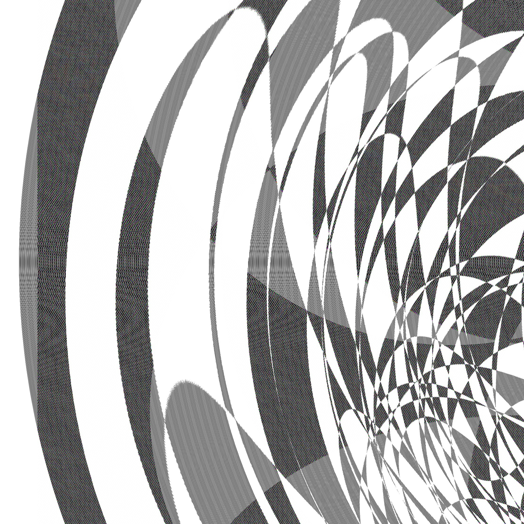 Abstractionism of a tube TV № 09050. Roman Hodirev is an esoteriologist, multidisciplinary artist, photographer and musician. Saint Petersburg, Riga