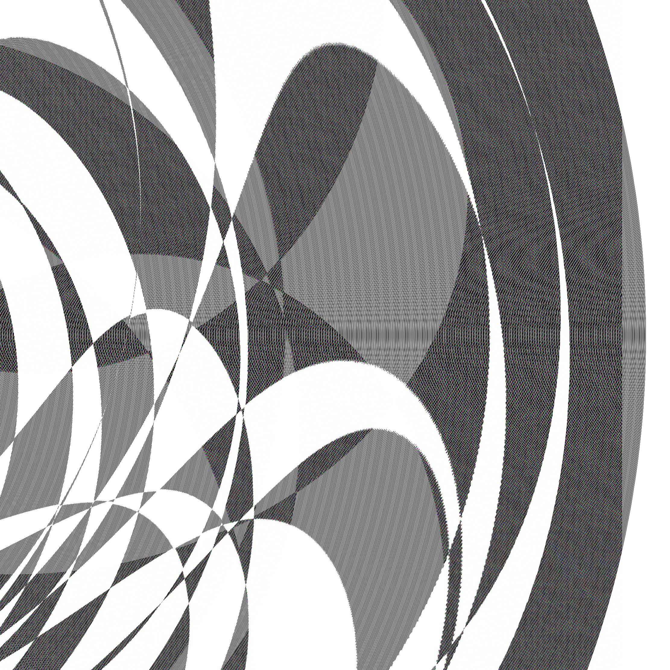 Abstractionism of a tube TV № 09050. Roman Hodirev is an esoteriologist, multidisciplinary artist, photographer and musician. Saint Petersburg, Riga