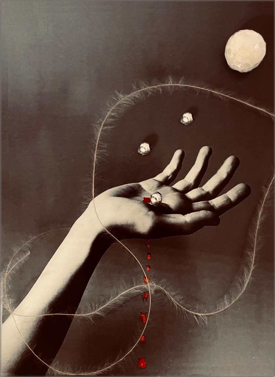 Коллажи. Визуальный художник Лиана Даренская, Москва