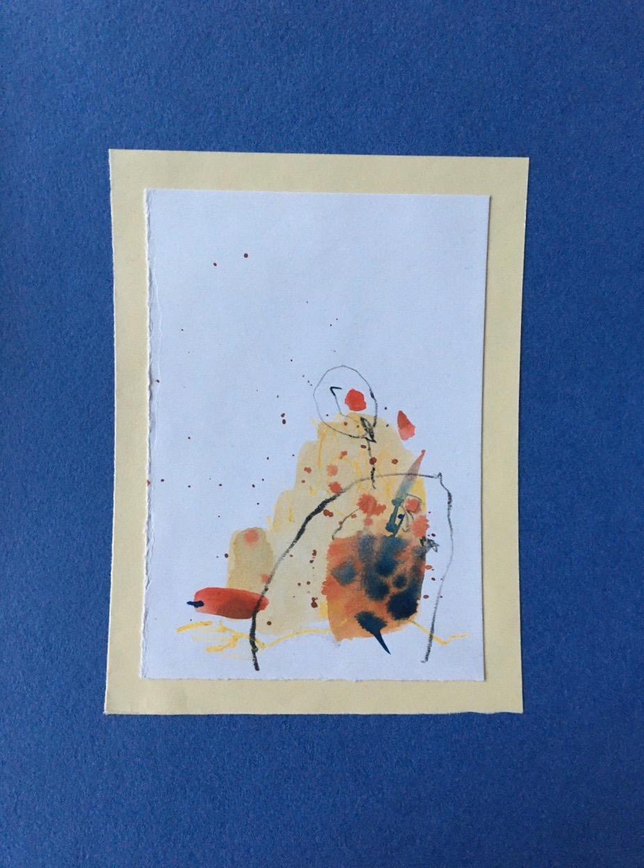 Abstract Painting. Small format. Художник Даля Бучионите