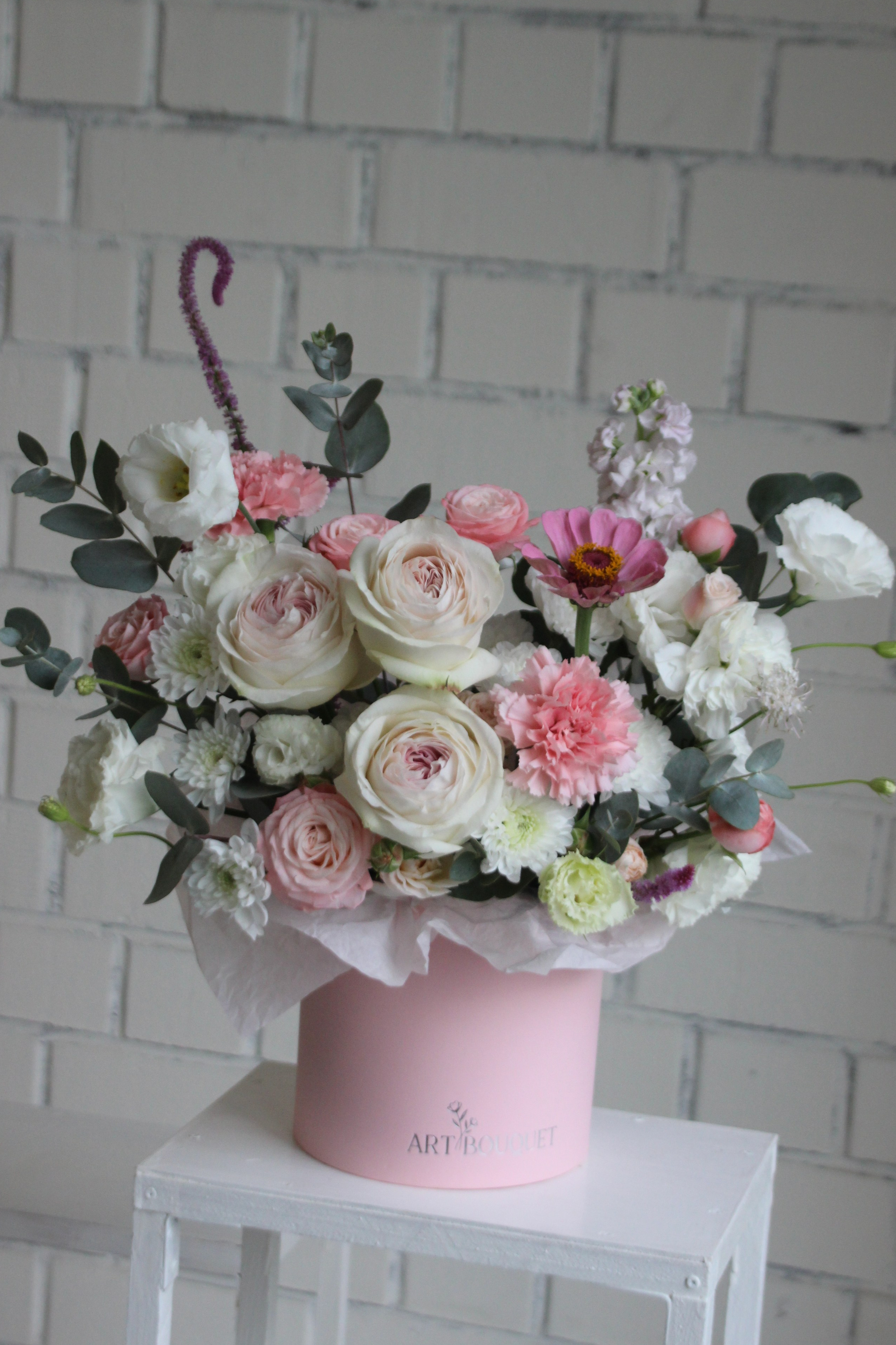 Розовая коллекция. Арт Букет- цветочный дом в Челябинске и Ревде