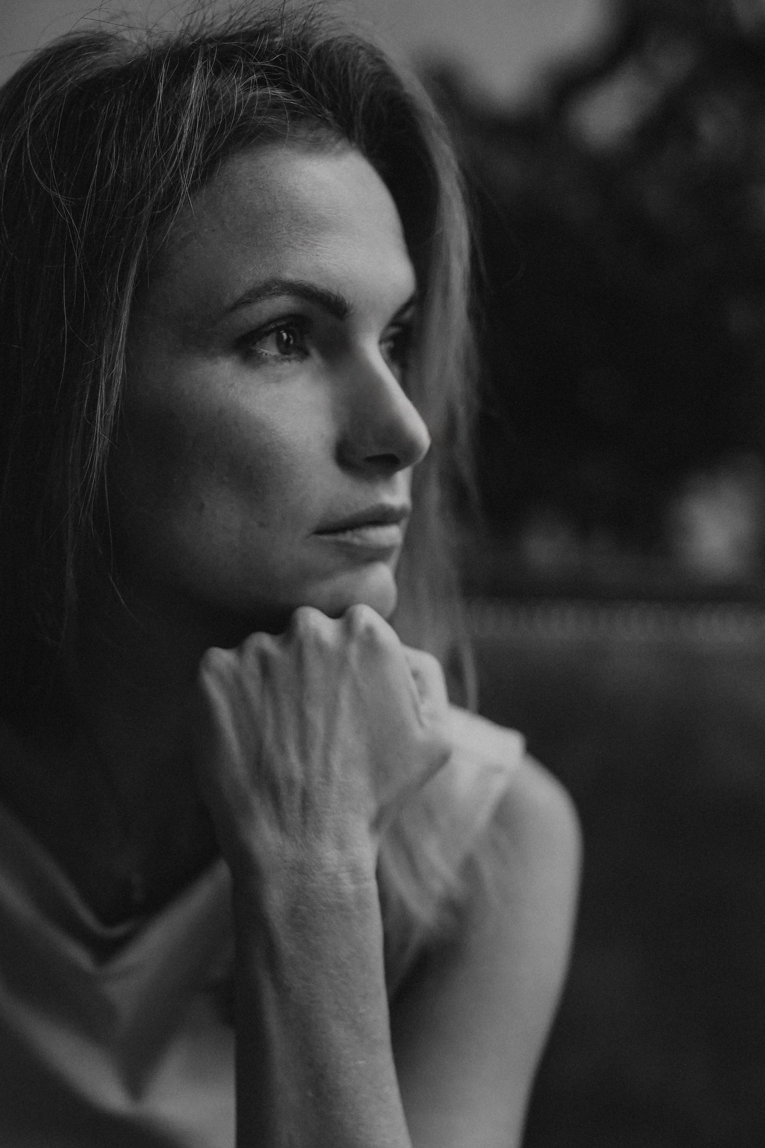 Ч е р н о — б е л ы й п о р т р е т. Фотограф Наталья Колганова
