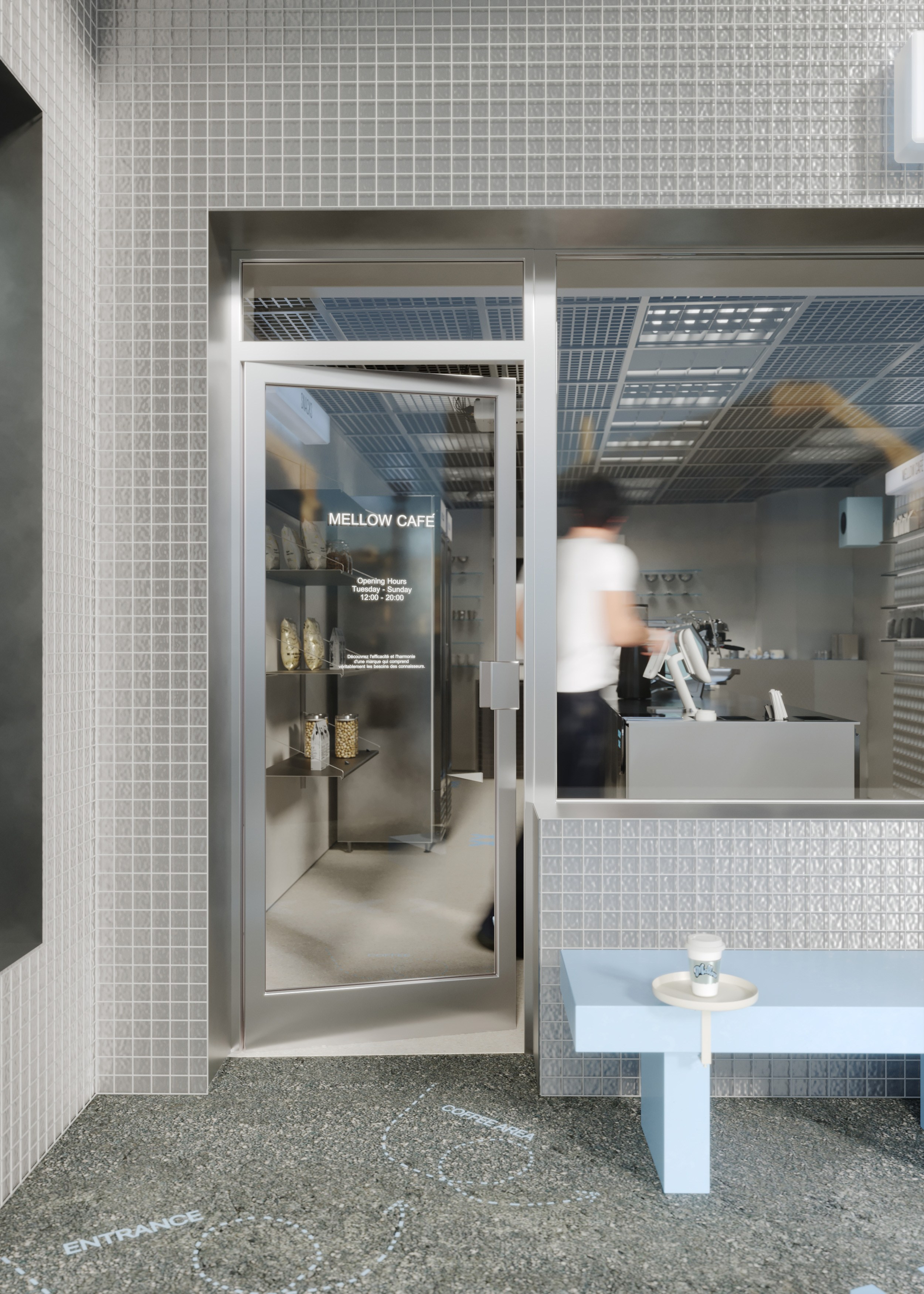 Mellow cafe. KSYUSCHENKA — Interior design practice