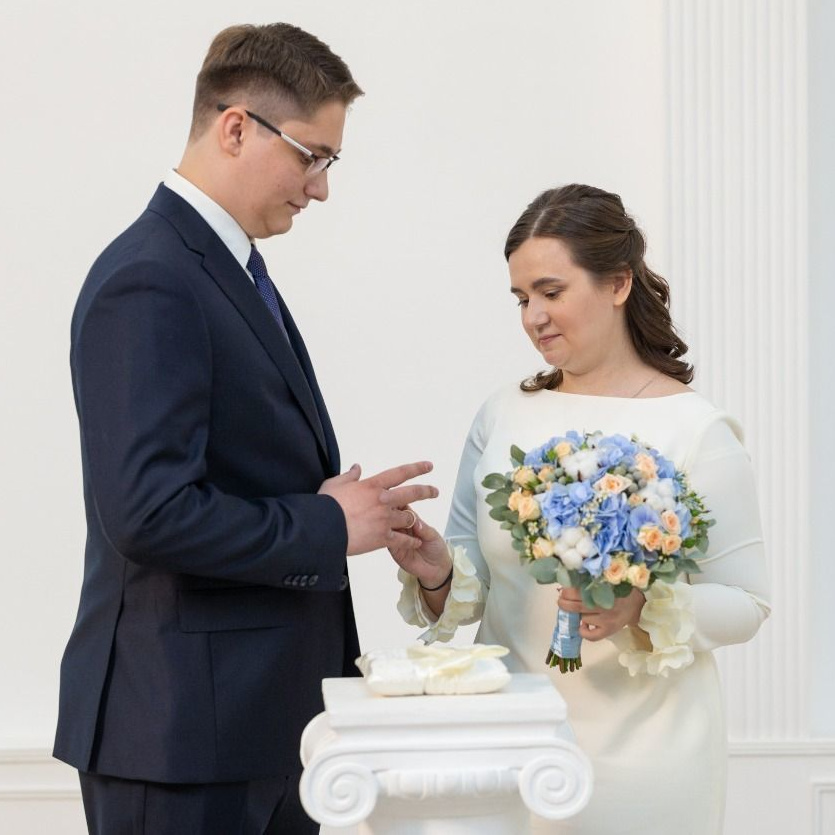 Необычный букет невесты. Флорист Маргарита Гладкова