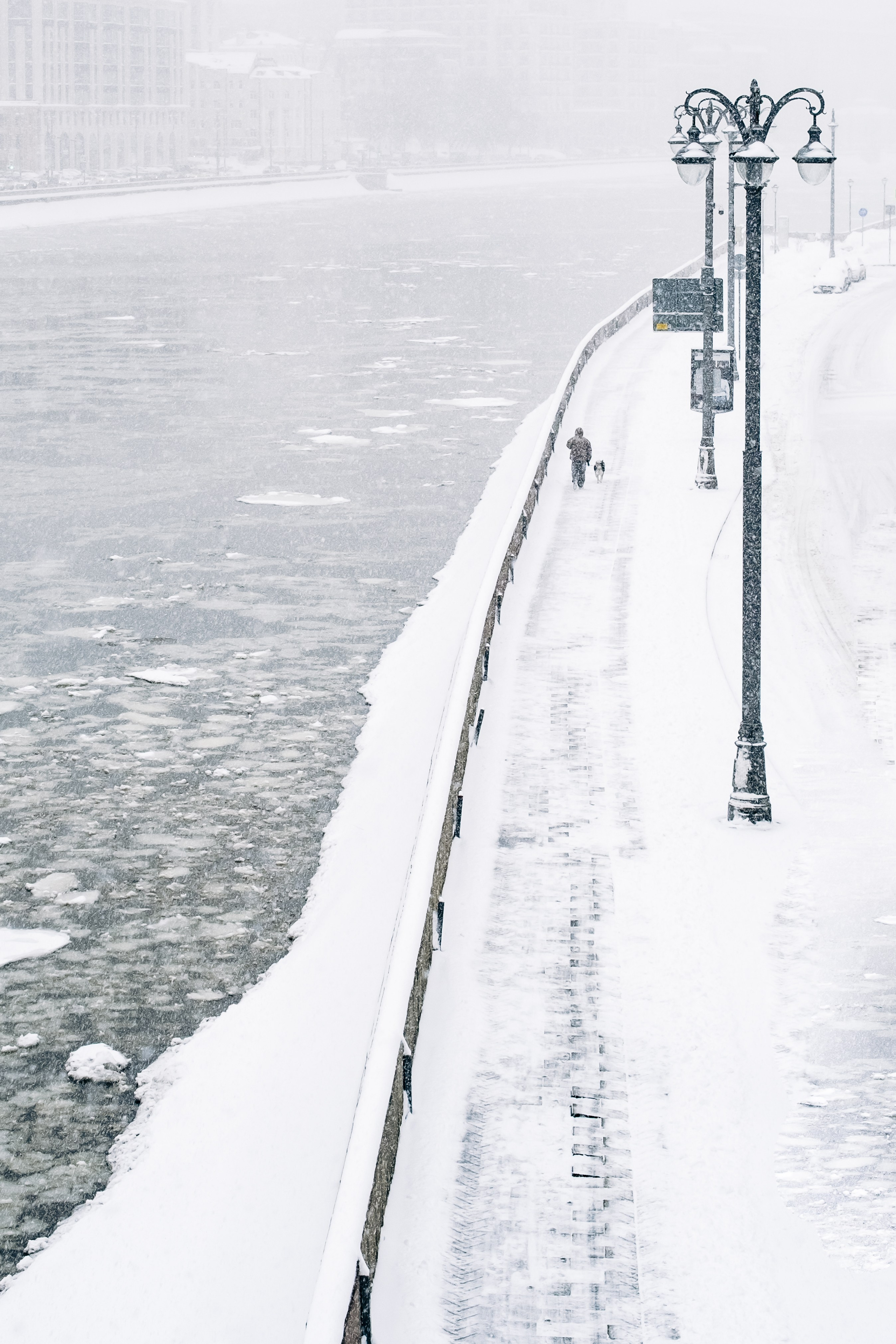 Снежная Москва. Репортажный фотограф в Москве Аида Исламова