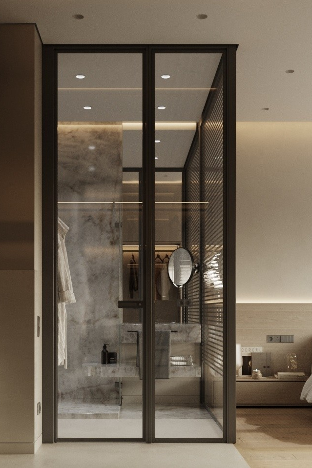 Приватная зона Клубный дом «West Garden». Интерьеры и архитекура