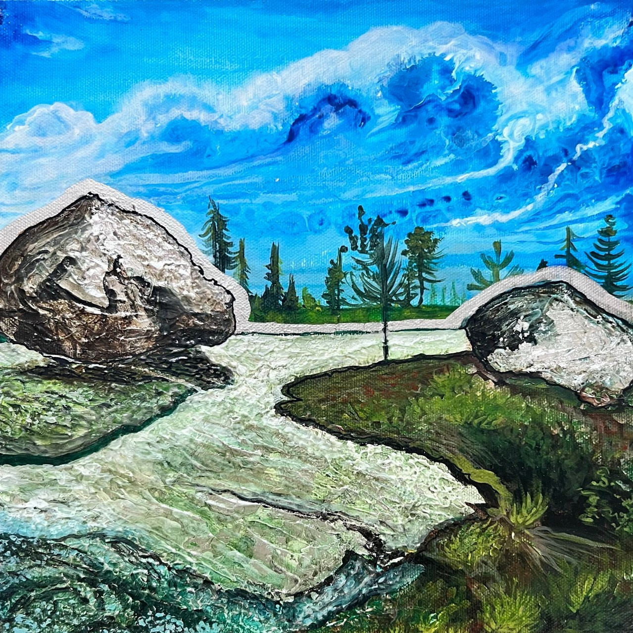 Авторский принт. Картины пейзаж