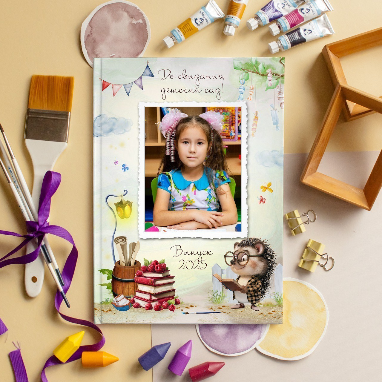 Дизайны альбомов для детских садов. Казахстан, Караганда, Темиртау. Выпускные альбомы и виньетки Караганда, Темиртау