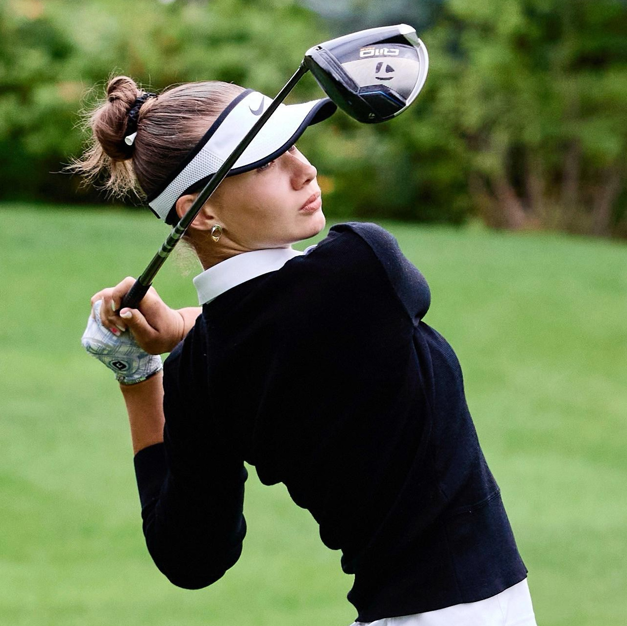 Елизавета Харалдина. Академия гольфа NSU в Москве. Тренировки по гольфу для детей и взрослых, тренировки для новичков