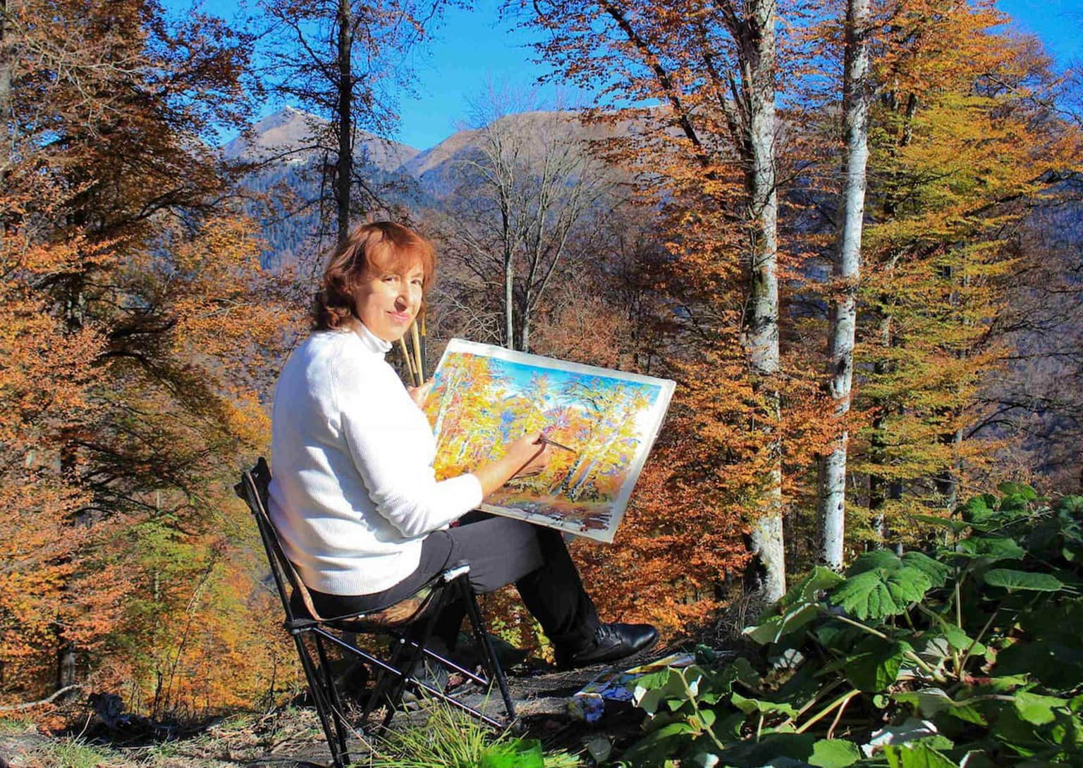 ПЕЙЗАЖИ. Свет акварели Галины Поплавской