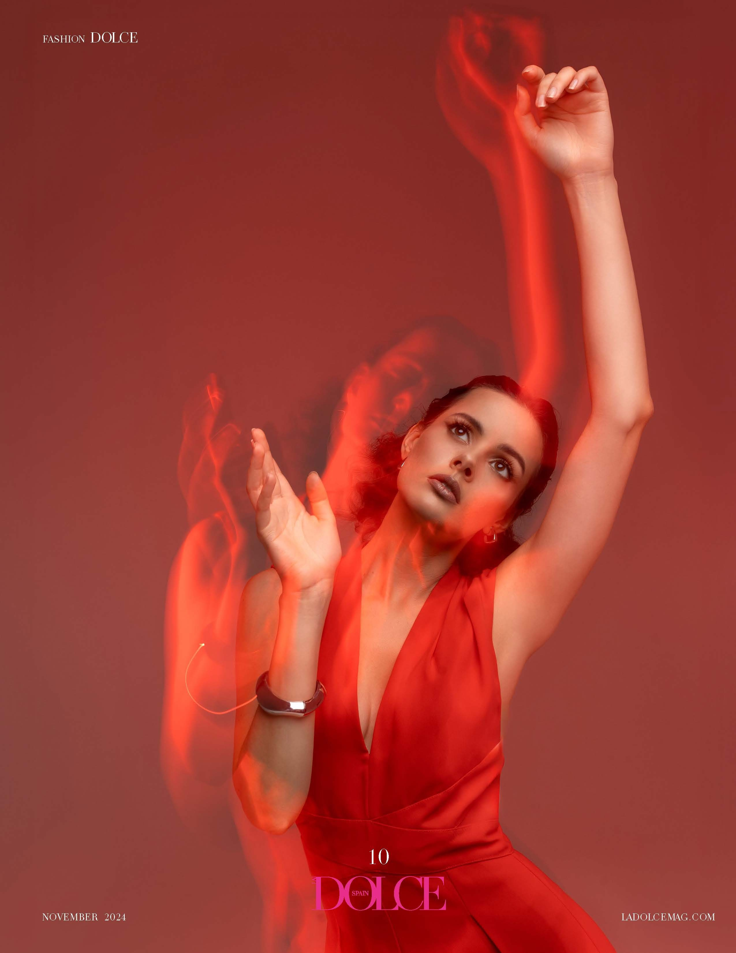 Обложка журнала DOLCE, Spain. November 2024. Катерина Растокина фотограф в Санкт-Петербурге