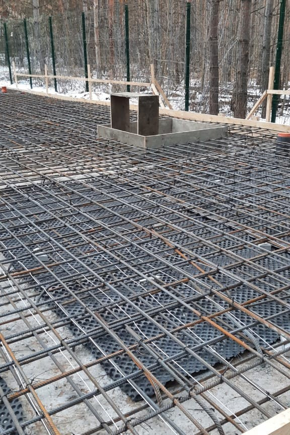 Фотографии рабочего процесса. Монолитное строительство домов в Самаре