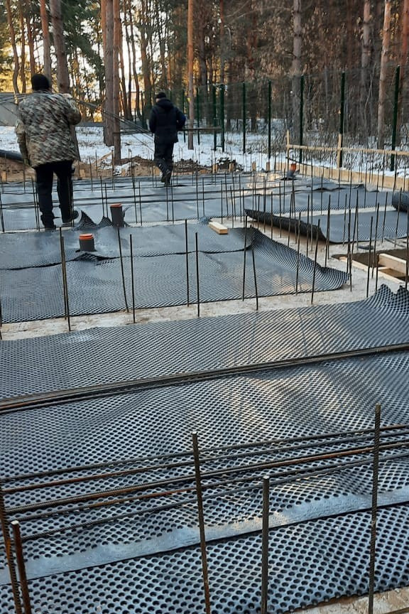 Фотографии рабочего процесса. Монолитное строительство домов в Самаре