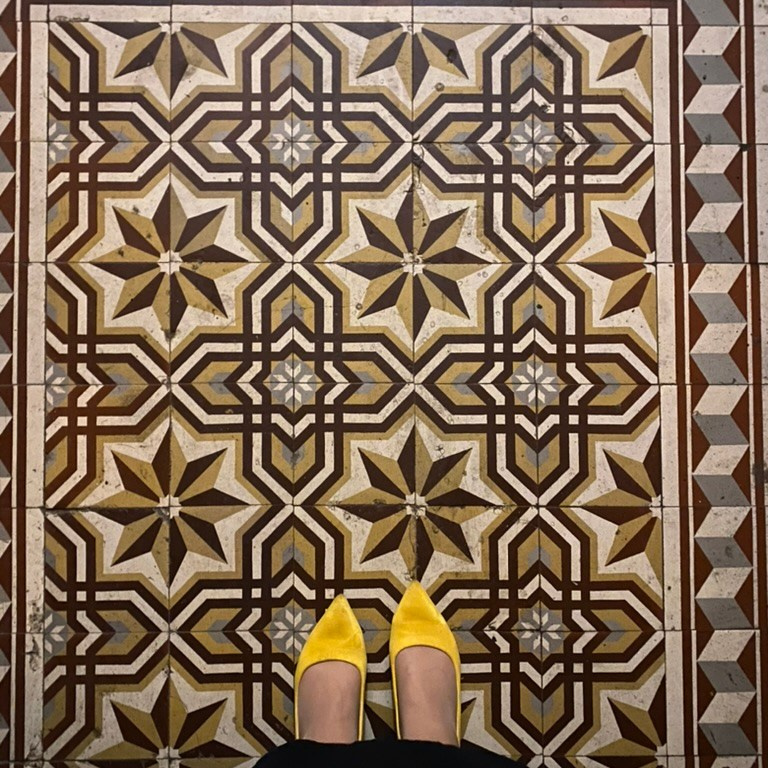 Форма для печенья № 6. Метлахская плитка парадных Санкт-Петербурга