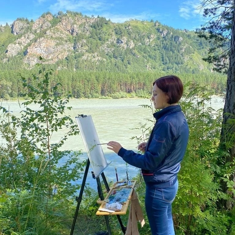 Биография. Aleksandra Serova, artist