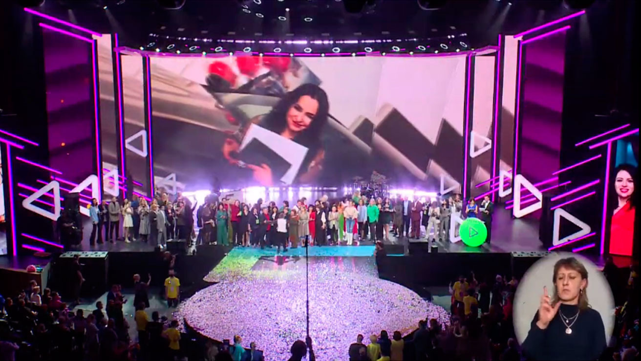 Юбилей компании Greenway в Crorus City Holl. Вручение наград