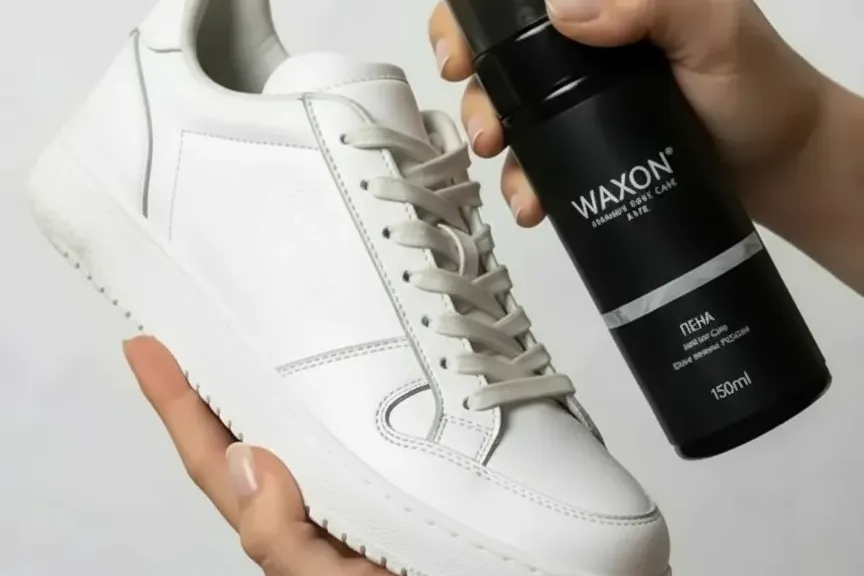 Съемка средств по уходу за обувью в Петербурге. Фотосессия для маркетплейсов
