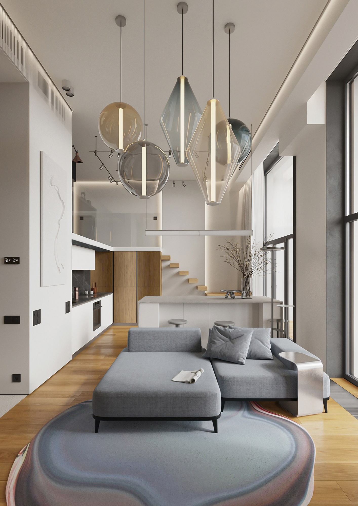 Визуализация квартиры в ЖК Событие. 3D визуализатор интерьеров Ксения Жарко