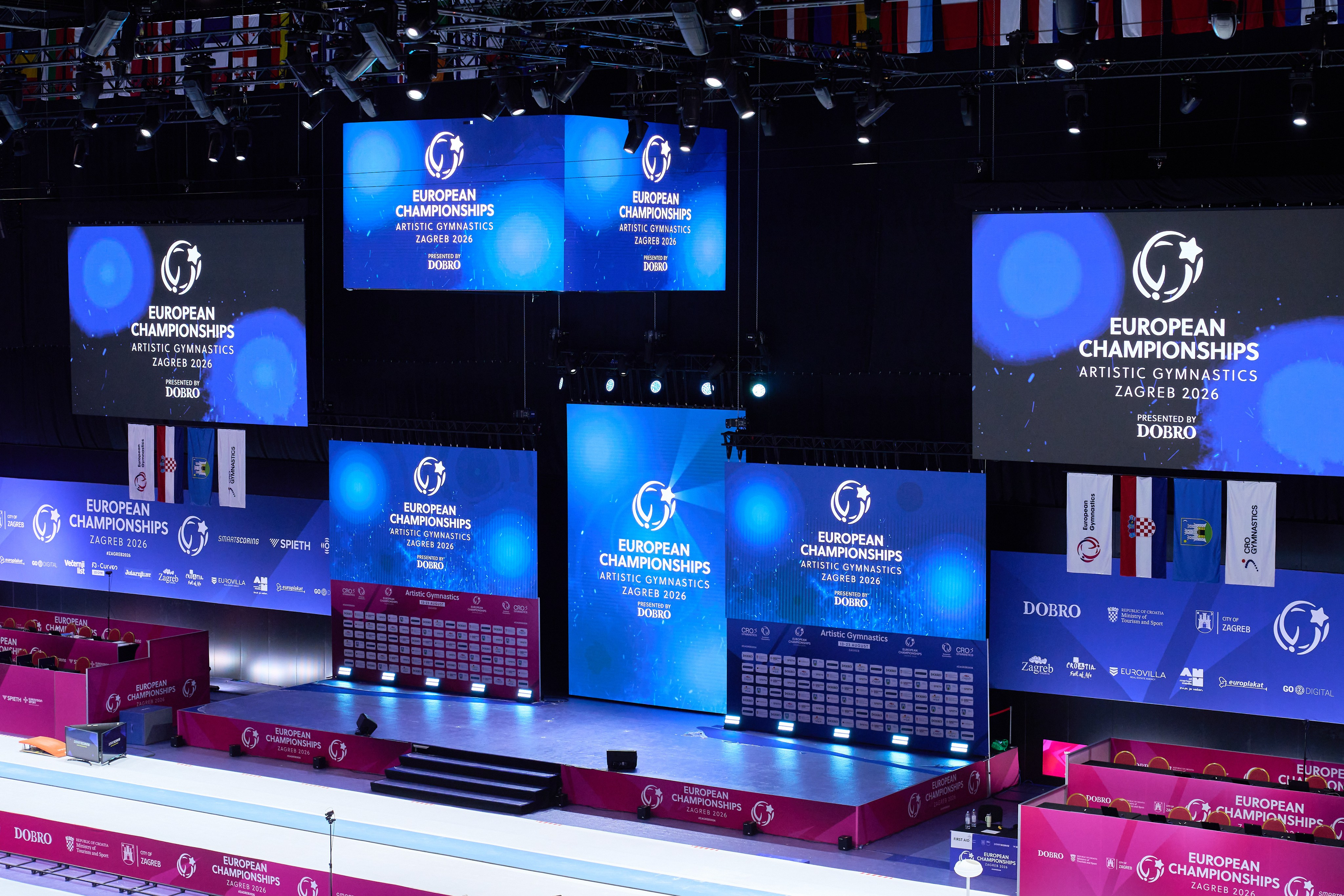 European Gymnastics Championships — Zagreb 2026. Event Lens Photo | @deevaden