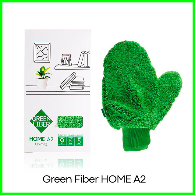 Варежка универсальная Green Fiber HOME A2, зеленая