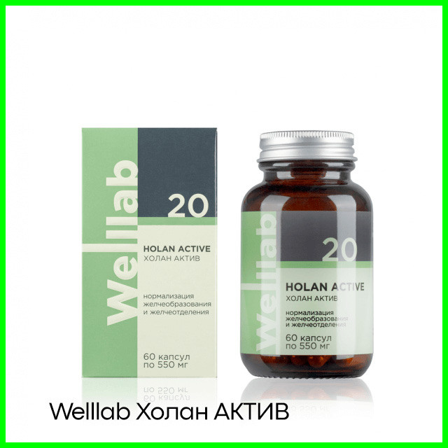 Комплекс для желчевыделительной системы Welllab HOLAN ACTIVЕ