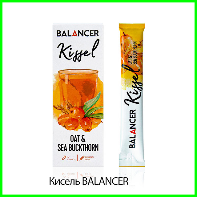 Кисель BALANCER Kissel со вкусом «Овсяно-облепиховый» от Гринвей