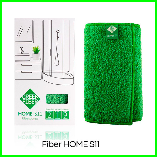 Спонж Инволвер Green Fiber HOME S11, зеленый