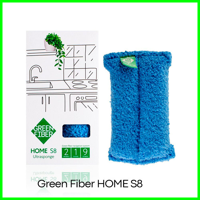 Губка Инволвер Green Fiber HOME S8, голубая