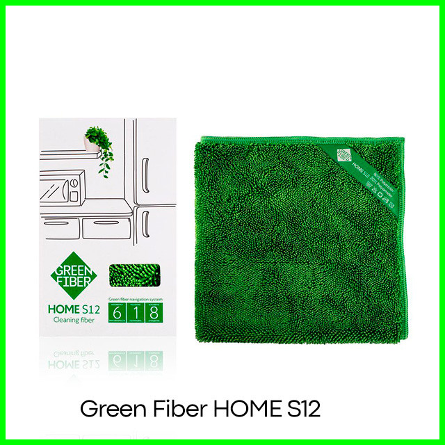 Файбер Твист Green Fiber HOME S12, зеленый